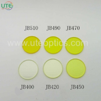JB450 Yellow Optical Glass for Hair Beauty Machine